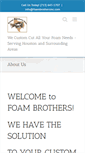 Mobile Screenshot of foambrothersinc.com